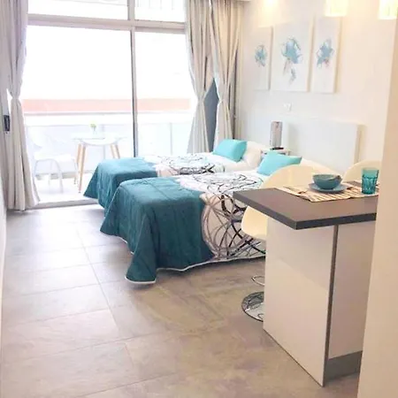 アパート Studio In Puerto De La Cruz With Wonderful Sea View Balcony And Wifi 13 Km From The Beach